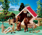 Calico Critters stable & pony