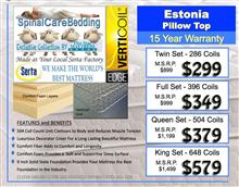 Estonia Twin mattress (39 X 75)
