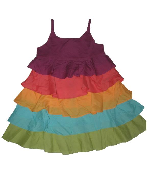 Rainbow-theme party-- dress?