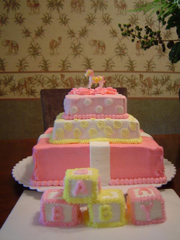 Baby Shower Cake Ideas Girl. Re: Baby Shower Cake Ideas